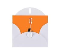 A silver spoon White Patterns greeting card 6x4 inches with envelope, covering birthdays, weddings and other occasions