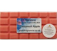 A Single Handmade Highly Scented Wax Melt Bar (Fragrances A - M) (Cinnamon Apple)