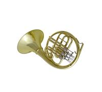 A Single Row French Horn In The Key Of B Suitable For Beginners Playing Three Keys(Three buttons)