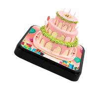 A Six a Paper Sculpture Desk Calendar Tear Away Pad Unveils Fanciful Platform Model Creative Birthdays Thick Paper Marker Writing Materials Set