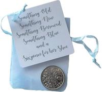 A Sixpence for Her Shoe Wedding Gift - Something old, Something New..