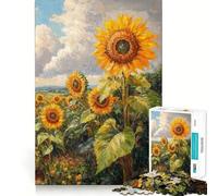 A Sky Full of Sunshine Jigsaw Puzzles 1000 Pieces for Adults Think Sharper True Detail Home Play Christmas Surprise (38x26cm)