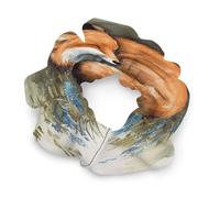 A Sleeping Fox Satin Scrunchies Fluffy Hair Ties Soft Jumbo Scrunchy Large Thick Elastic Hair Bands Cute Satin Hair Scrunchies Ideal Gift for Women Hair Accessories Decor