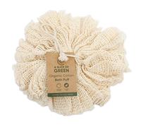 A Slice of Green Organic Cotton Bath Puff