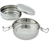 A Slice Of Green Two Tier Round Lunch Box