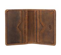 A-SLIM Chikara Smart RFID Wallet for Men - Slim Leather Card Holder with Scannable Back Slot for Payments - Holds 9 Cards & Cash