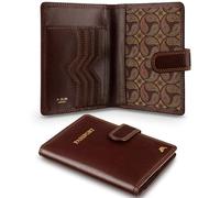 A-SLIM Gokaku Leather Passport Holder & Travel Wallet | Travel Accessories Organizer for Passport, Tickets, Boarding Pass, Cards, Cash | Premium Full Grain Cow Leather (Brown)