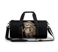 A Sloth Adventure Gym Bag Travel Duffel for Men Women