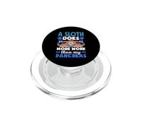 A Sloth Does More Work Than My Pancreas Diabetes Diabetic PopSockets PopGrip for MagSafe