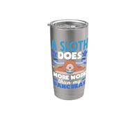 A Sloth Does More Work Than My Pancreas Diabetes Diabetic Stainless Steel Insulated Tumbler