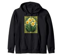 A Small Bouquet Of Daffodils Zip Hoodie