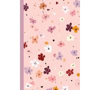 A small colorful flowers scattered: Work Notebook, Funny Office Gift for Women, Coworker, Boss, Secret Santa Gag Gift (Blank Lined Journal)