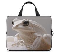 A Small Reed Frog Laptop Sleeve Ultra-Thin, Waterproof Laptop Bags, Portable Protective Computer Bag with Hand Strap, Style, 10inch