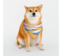 A Small River in The Forest Dog Bandana for Small Medium Large Dogs, Cat Dogs Kerchief Triangle Bibs Scarf for Girl Or Boy