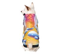A Small River in The Forest Dog Hoodie â€“ Soft & Breathable Polyester Pet Clothes for Small, Medium, and Large Dogs
