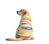 A Small River in The Forest Dog Shirt for Large & Medium Dogs - Mesh Breathable Pet T-Shirts, Perfect for Daily Wear and Special Occasions