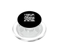 A Smart Girl Once Said Stars Shine Brightest In The Dark PopSockets PopGrip for MagSafe