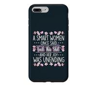 A Smart Women Once Said Fck This Sht Joy Unending Feminist Case for iPhone 7 Plus/8 Plus