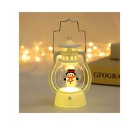 (A Snowman) Christmas decorations cake baking LED children's portable lantern night light kindergarten gift window display