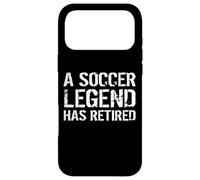 A Soccer Legend Has Retired Player Coach Manager Retiring Case for iPhone 17 Pro Max