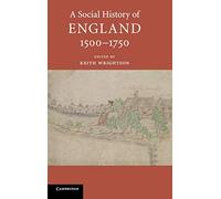 A Social History of England, 1500-1750