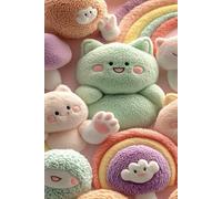 A Soft & Cozy Pastel Companion for Your Thoughts: Cute Kawaii Plush-Inspired Notebook for Daily Writing, Reflection & Creativity