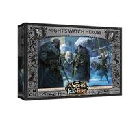 CMON A Song of Ice and Fire Tabletop Miniatures Game Night's Watch Heroes I Box Set (Multilingual Edition) - Strategy Game for Adults, Ages 14+, 2+ Players, 45-60 Minute Playtime, Made by CMON