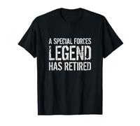 A Special Forces Legend Has Retired Soldier Retirement Vet T-Shirt