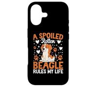 A Spoiled Rotten Beagle Rules My Life Case for iPhone 17