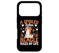 A Spoiled Rotten Beagle Rules My Life Case for iPhone 17 Pro