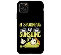 A Spoonful Of Sunshine Funny Key Lime Pie Quote Case for iPhone 11 Pro Max