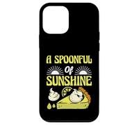 A Spoonful Of Sunshine Funny Key Lime Pie Quote Case for iPhone 12 mini