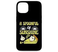 A Spoonful Of Sunshine Funny Key Lime Pie Quote Case for iPhone 13