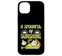 A Spoonful Of Sunshine Funny Key Lime Pie Quote Case for iPhone 14 Plus