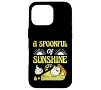 A Spoonful Of Sunshine Funny Key Lime Pie Quote Case for iPhone 16 Pro