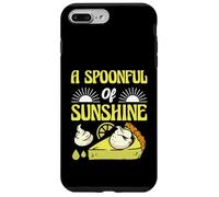 A Spoonful Of Sunshine Funny Key Lime Pie Quote Case for iPhone 7 Plus/8 Plus