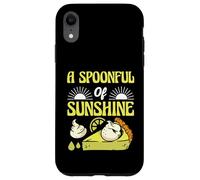 A Spoonful Of Sunshine Funny Key Lime Pie Quote Case for iPhone XR
