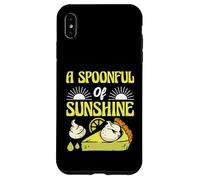 A Spoonful Of Sunshine Funny Key Lime Pie Quote Case for iPhone XS Max