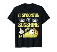 A Spoonful of Sunshine Funny Key Lime Pie Quote T-Shirt
