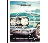 A Spot the Difference Photobook of Vintage Cars: Find the Differences Picture Puzzles Activity Book for Adults