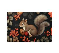 A Squirrel Holding A Pinecone 1000 Piece Jigsaw Puzzles For Adults Wooden Puzzles For Adults Gifts Home Decor