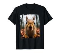 A Squirrel Value Graphic T-Shirt, Men, Black, XL