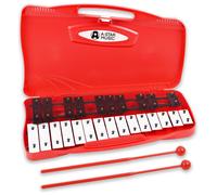A-star 25 Note Chromatic Glockenspiel, Red