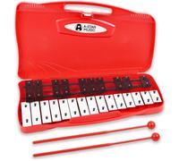 Chromatic Glockenspiel 25 Notes, 2 Octaves G5-G7 with Beaters and Case - A-Star