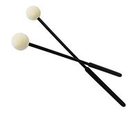 A-Star Felt Head Beaters with Secure Plastic Handle for Chime Bar, Metallophone, Glockenspiel, Xylophone - 10 Pairs