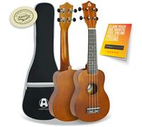 A-Star Soprano Ukulele With Aquila Strings and Bag - Natural