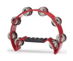 A-Star TAB-2 Half Moon Tambourine - Red