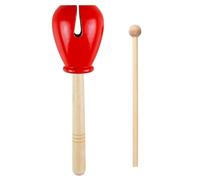 A-Star Wooden Tulip Tone Block with Wooden Beater, Percussion Rhythm Block