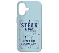 A Steak A Day Carnivore Proper Human Diet Meat Eater Beef Case for iPhone 17