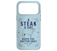 A Steak A Day Carnivore Proper Human Diet Meat Eater Beef Case for iPhone 17 Pro Max